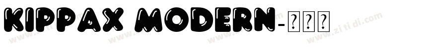 Kippax Modern字体转换